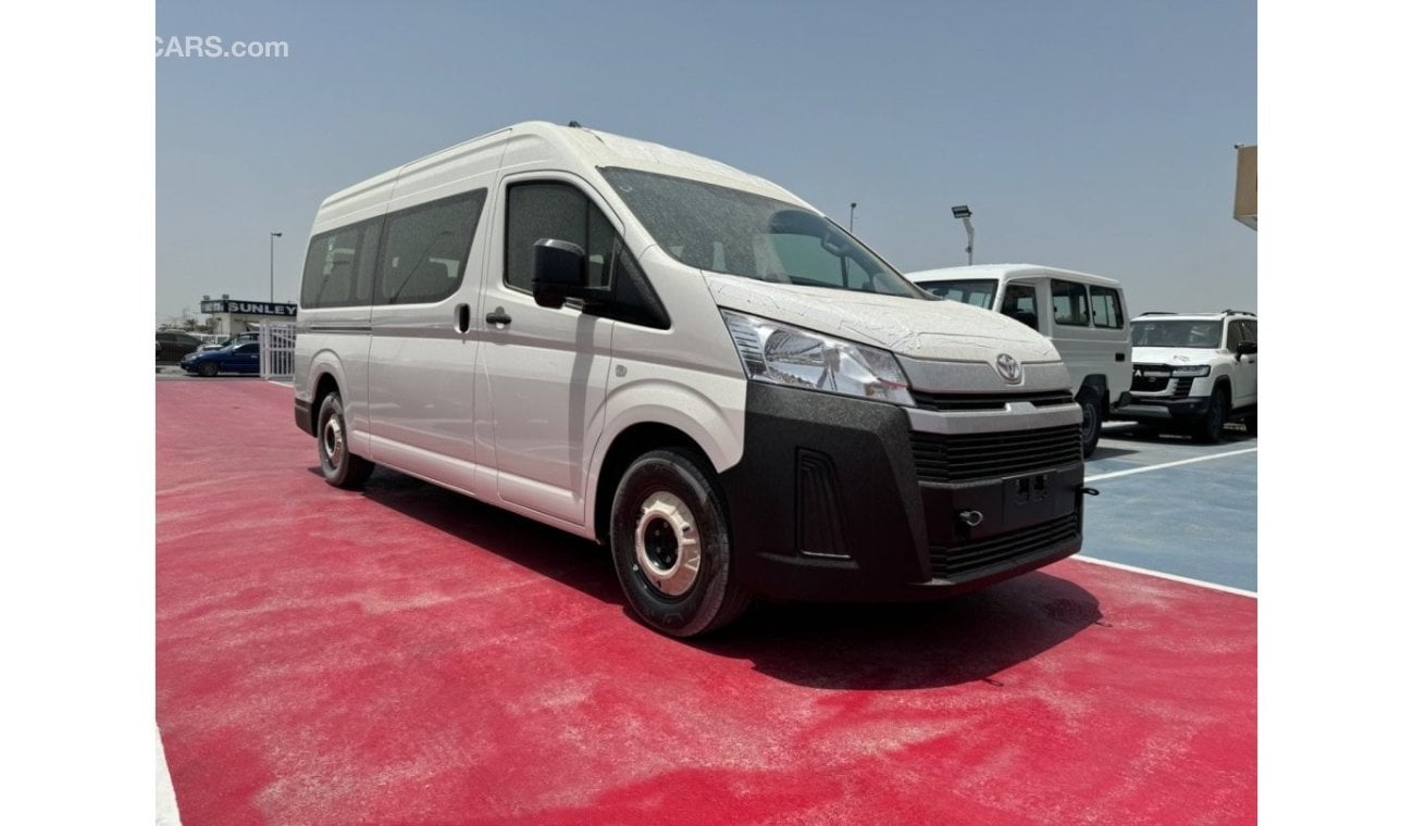 Toyota Hiace PETROL,3.5L,V6,HIGH/ROOF,13SEATS,MT,2025MY ( FOR EXPORT ONLY)