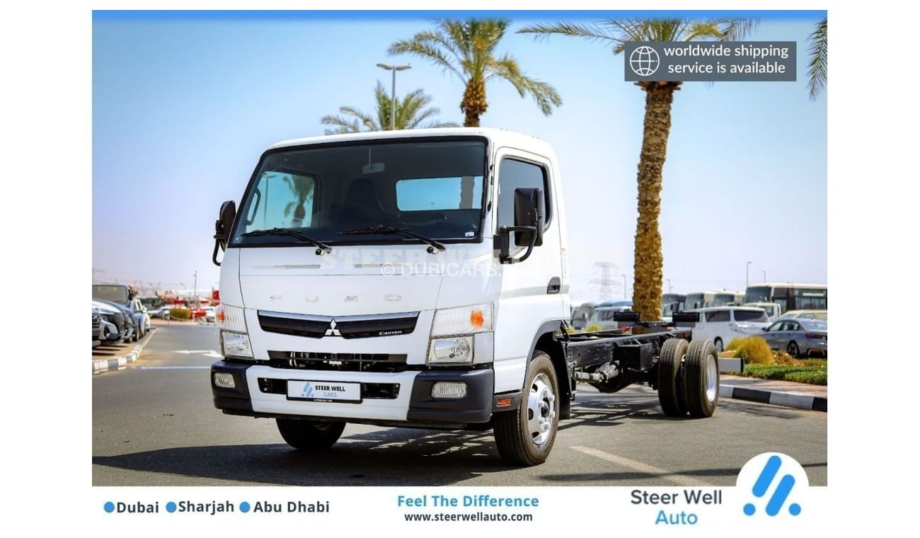 ميتسوبيشي كانتر long chassis 6 Ton 16FT 3.0L Euro 5 With ABS 170 Fuel Tank model 2023