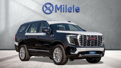 جي أم سي يوكون DENALI 6.2L PETROL – ONYX BLACK: PANORAMIC ROOF, 360° CAM, DUAL EXHAUST