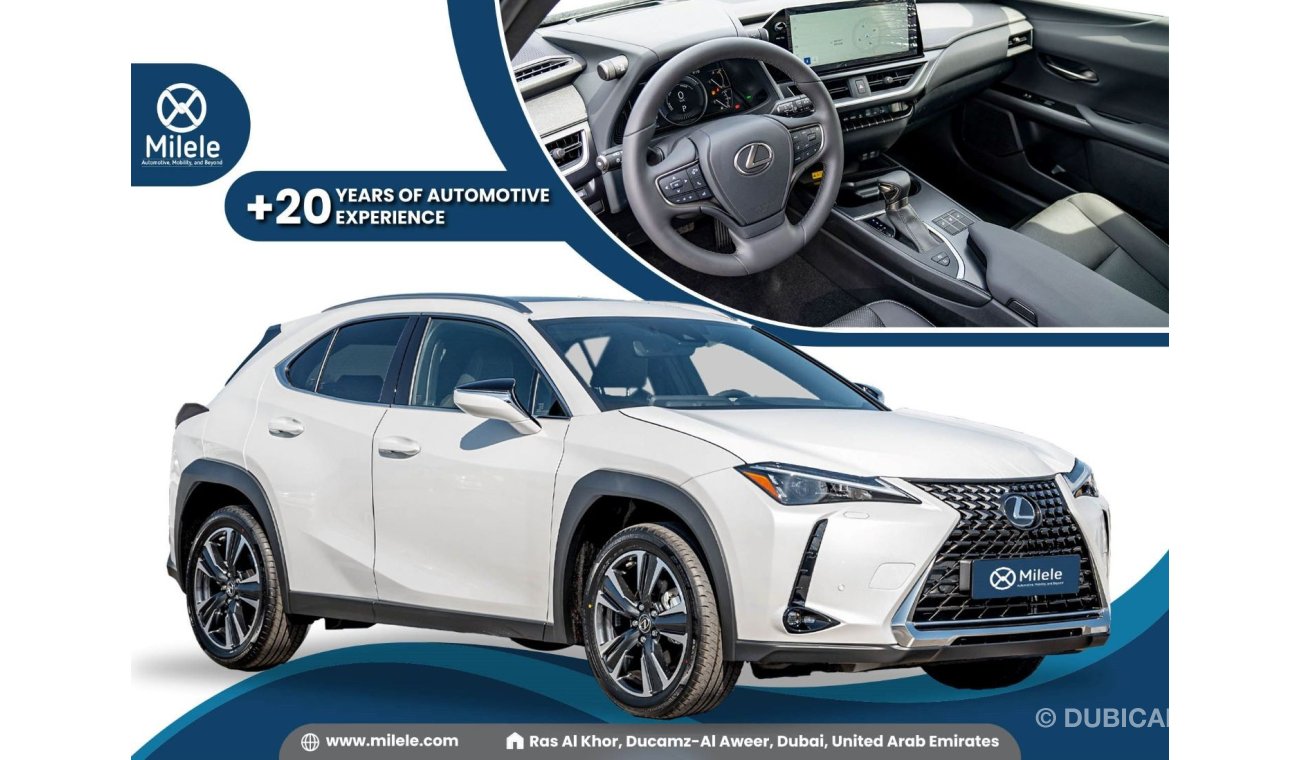 لكزس UX 250h 2.0L HYBRID - WHITE: SUNROOF, HUD, WIRELESS CHARGER, HEATED SEATS