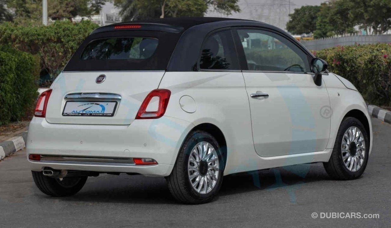 Fiat 500 (НА ЭКСПОРТ , For Export) Cabrio 1.4L FWD , 2024 GCC , 0Km , Без пробе