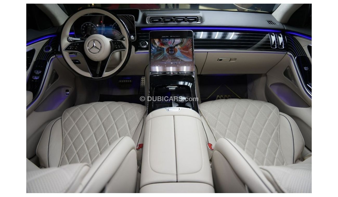 مرسيدس بنز S 500 Mercedes-Benz S 500 | 2023 GCC 4,600 KM only | Agency Warranty | AMG | Diamond Seats