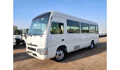 تويوتا كوستر TOYOTA COASTER 2.7 MT 30 SEATS WHITE 2024 * EXPORT ONLY AFRICA *