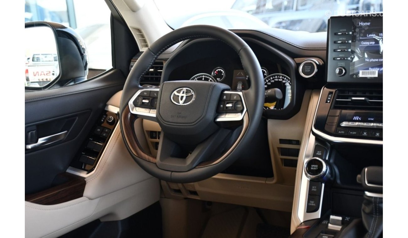 تويوتا لاند كروزر Toyota Land Cruiser GXR 4.0 Black/Beige 2024 GCC