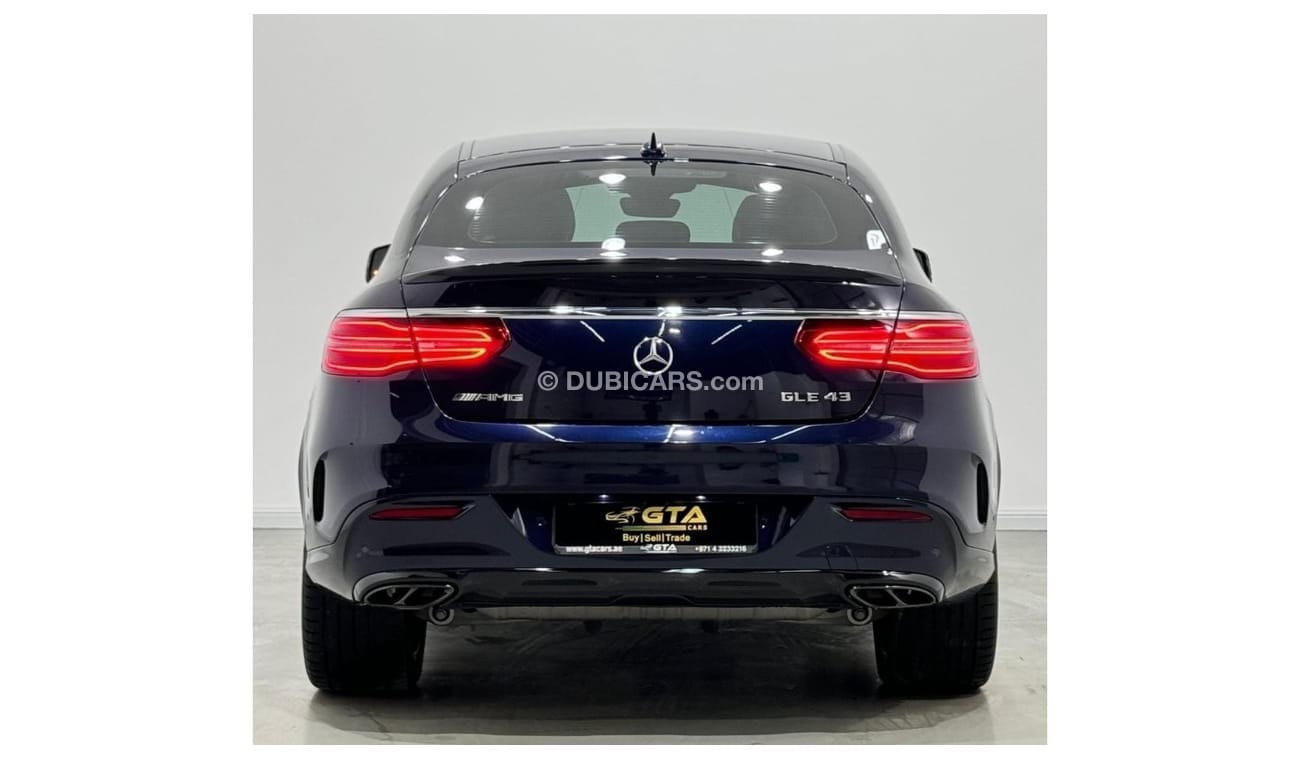 Mercedes-Benz GLE 43 AMG Coupe 2018 Mercedes Benz GLE43 AMG 4MATIC, Warranty, Full Mercedes History, Excellent Condition, GCC