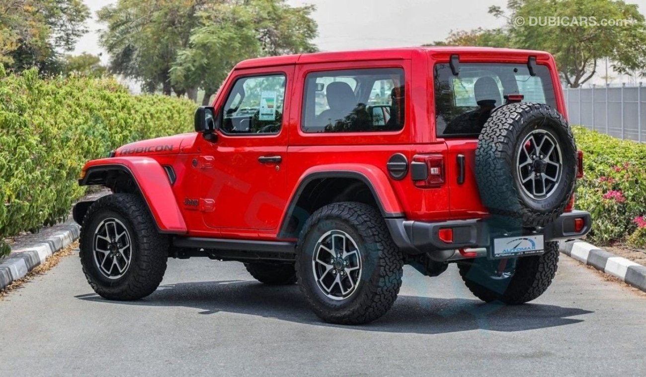 Jeep Wrangler Rubicon V6 3.6L 4X4 , 2024 GCC , 0Km , (ONLY FOR EXPORT)