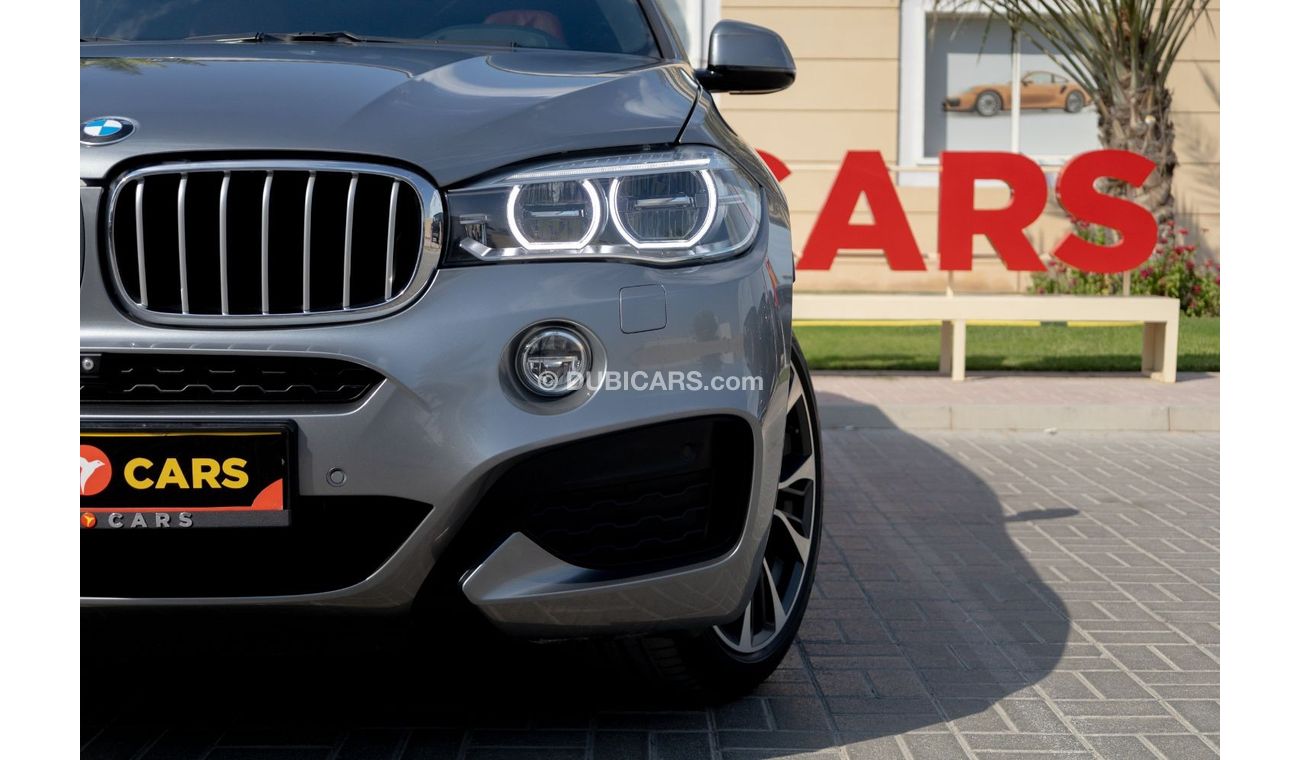 بي أم دبليو X6 50i M Sport 4.4L BMW X6 xDrive50i M-Sport 2018 GCC under Warranty with Flexible Down-Payment.