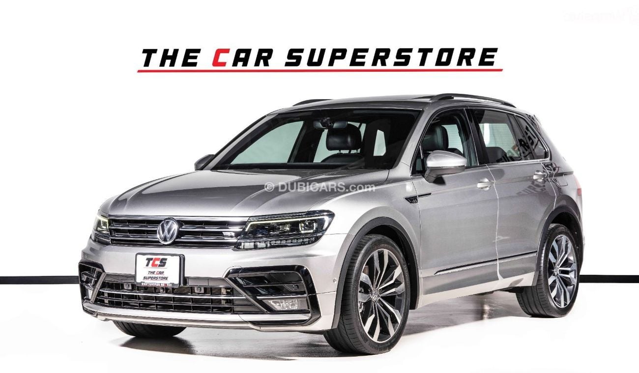 فولكس واجن تيجوان R-Line 2.0L 2019-VOLKS WAGEN TIGUAN R-LINE 4MOTION-GCC-SERVICE HISTORY-1 YEAR WARRANTY