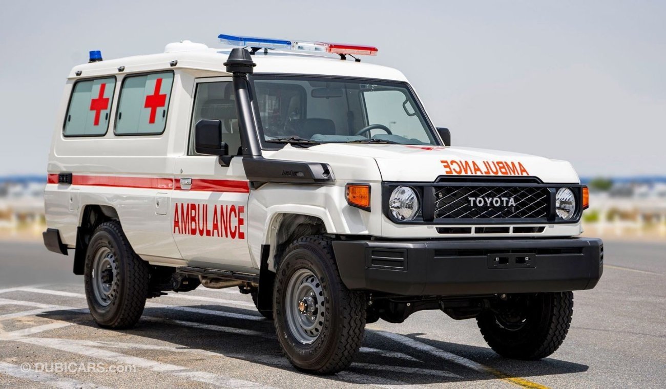 تويوتا لاند كروزر هارد توب Land cruiser hard top AMBULANCE 4.2L DIESEL MY2024 EXPORT ONLY