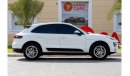 Porsche Macan Std Porsche Macan 2018 GCC under Warranty and Service Contact with Flexible Down-Payment