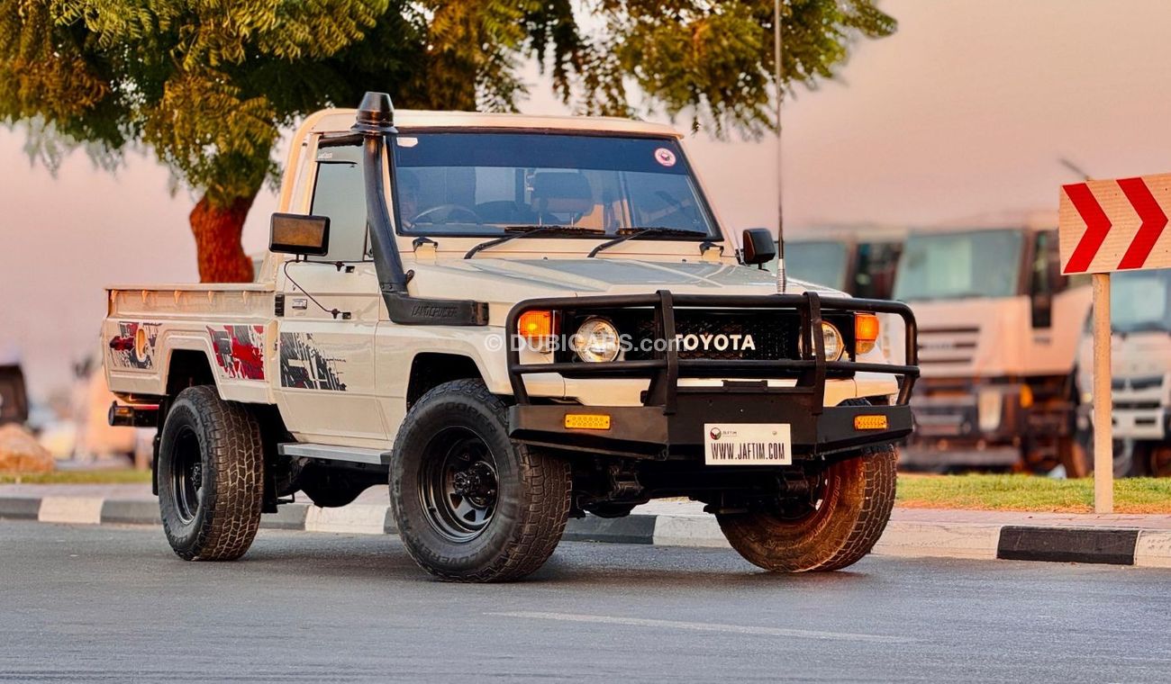 تويوتا لاند كروزر بيك آب SINGLE CABIN | RHD | 1990 | 4.0L DIESEL ENGINE | MAUNAL TRANSMISSION | AIR SNORKEL