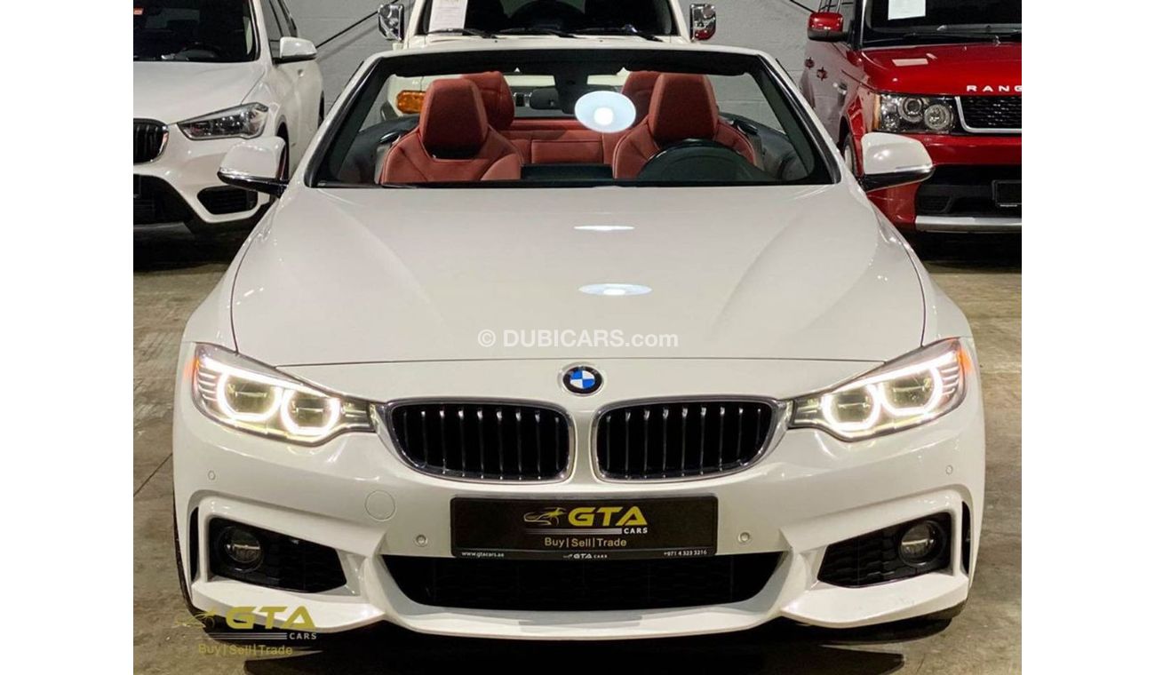 BMW 440i 2017 BMW 440i M Sport Convertible, Feb 2022 BMW Warranty + Service Contract, Fully Loaded, GCC