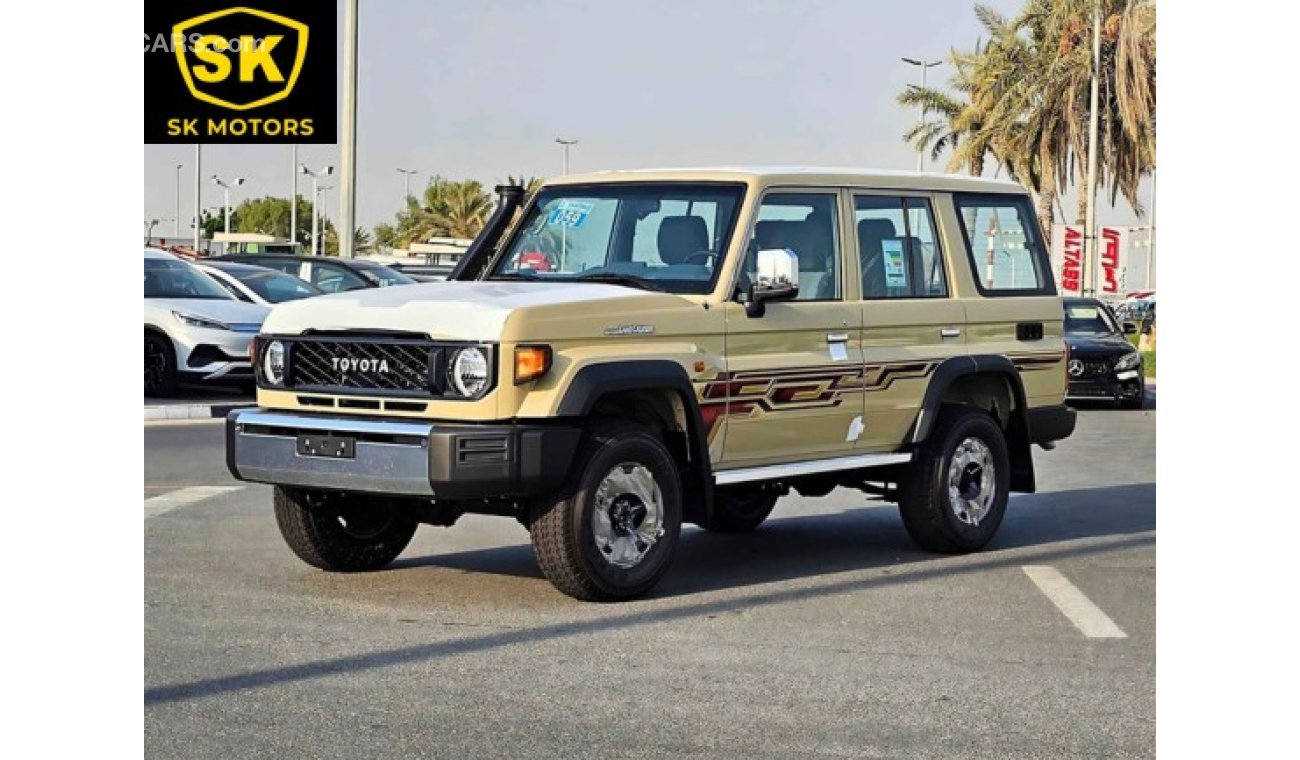 تويوتا لاند كروزر هارد توب 4.0L PETROL V6, WOOD,STEERING / WINCH SNORKEL,HIGH OPTION (CODE# 68030)