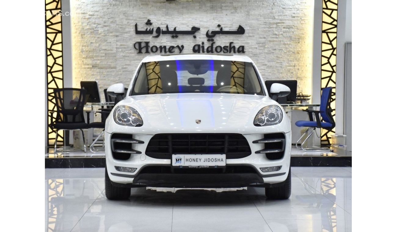 بورش ماكان T EXCELLENT DEAL for our Porsche Macan Turbo ( 2014 Model ) in White Color GCC Specs