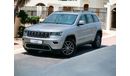 جيب جراند شيروكي AED1,100PM | JEEP GRAND CHEROKEE 2017 LIMITED 4X4 | FSH | GCC SPECS | FIRST OWNER