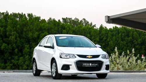 Chevrolet Aveo LT Chevrolet Aveo 2018 GCC in excellent condition, inside and out