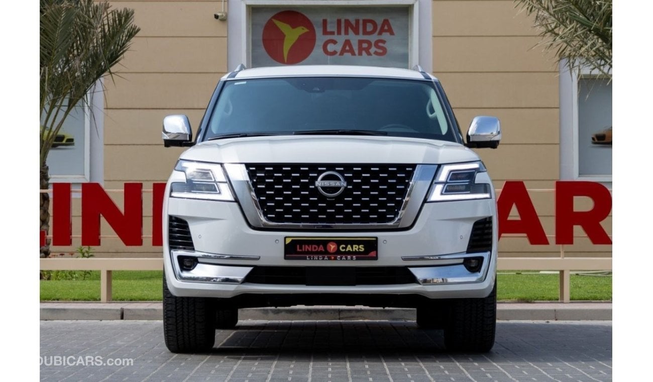 نيسان باترول Nissan Patrol Platinum 2024 GCC under Agency Warranty and Service Contract with Flexible Down-Paymen