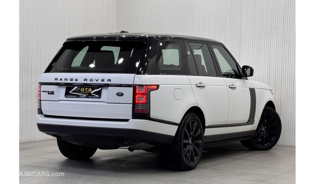 لاند روفر رانج روفر فوج إس إي سوبرتشارج 2016 Range Rover Vogue SE Supercharged, 2025 Warranty, 2027 GTA Service Pack, Fully Loaded, GCC