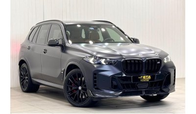 بي أم دبليو X5 M 2024 BMW X5 M60i xDrive, July 2028 BMW Warranty + Service Pack, Fully Loaded, Very Low Kms, GCC