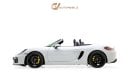 Porsche Boxster Spyder - GCC Spec