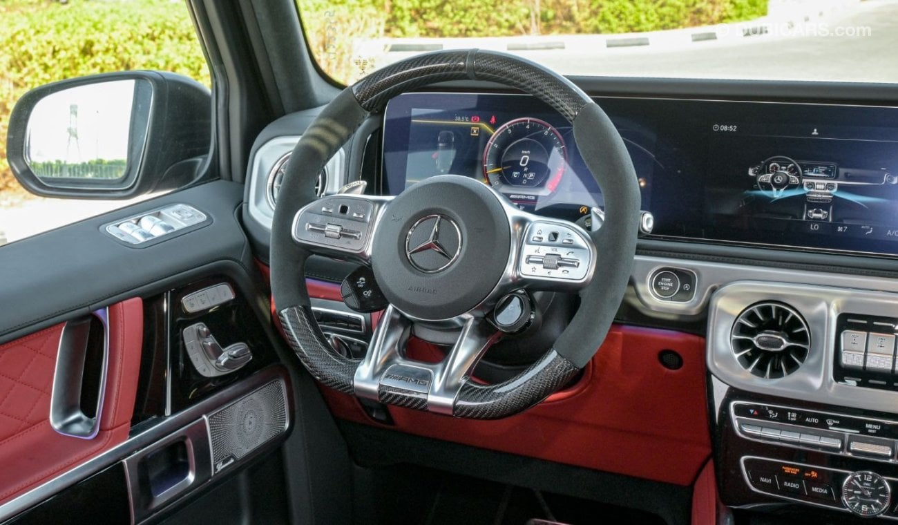 مرسيدس بنز G 63 AMG Std Mercedes G63 AMG - Designo Nachtschwarz Magno Color - Carbon Fiber - Rear Screens - 2022