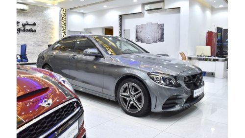 مرسيدس بنز C 180 EXCELLENT DEAL for our Mercedes Benz C180 1.6L ( 2019 Model ) in Grey Color German Specs