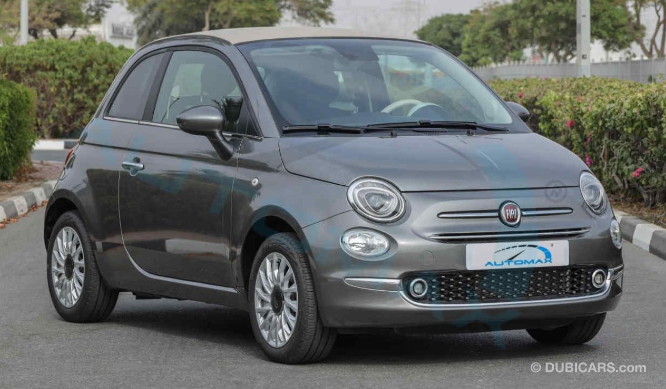 Fiat 500 Cabrio 1.4L FWD , 2024 GCC , 0Km , With 5 Years or 120K Km Warranty @Official Dealer