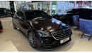 مرسيدس بنز S 560 Std 4.0L (463 HP) Mercedes-Benz S-Class 2018 S 560 4MATIC / Good Condition