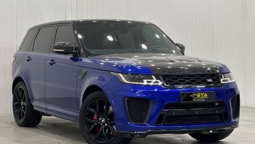 لاند روفر رانج روفر سبورت أس في آر 2019 Range Rover SVR, 1 Year Unlimited KM Warranty, Full Al Tayer Agency Service History, GCC