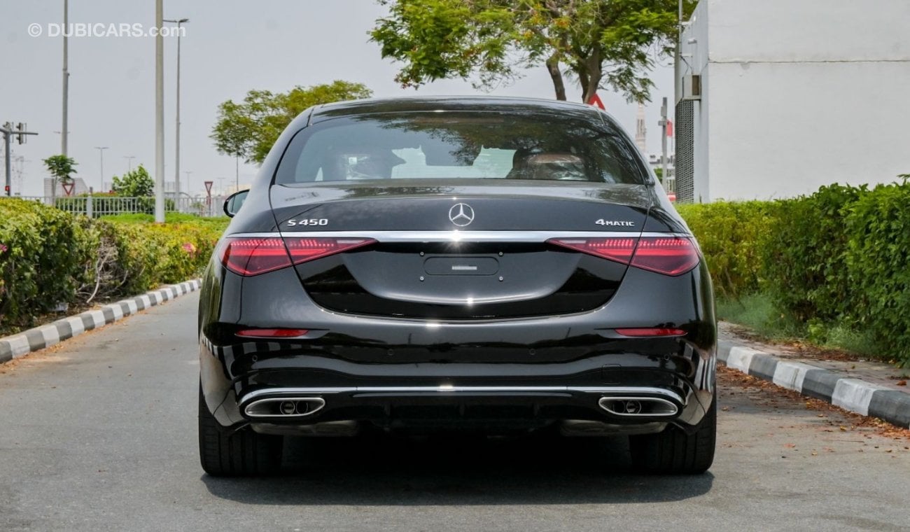 مرسيدس بنز S 450 Mercedes-Benz S450 GCC, Fully Loaded, Rear Axel Steering, Rear Entertainment Screens,Brand New, 2024