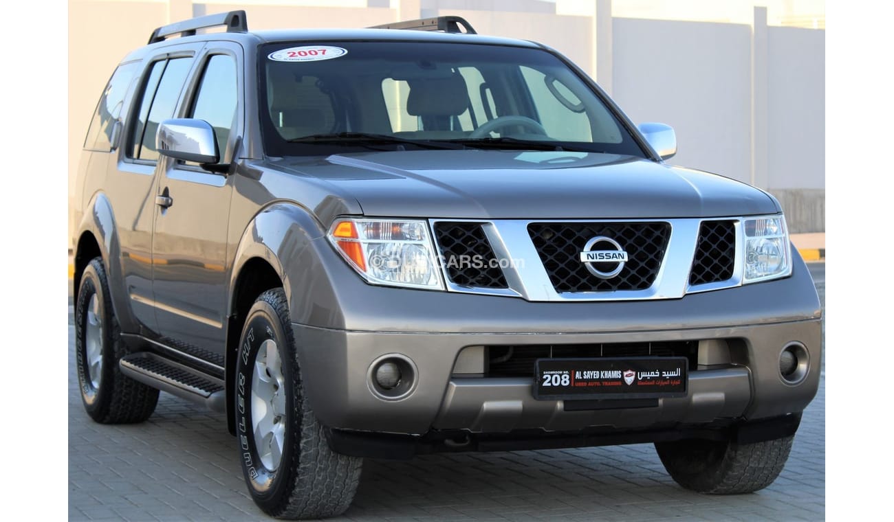 Nissan Pathfinder Nissan Pathfinder 2007 GCC, in excellent condition, without accidents, very clean from inside and ou