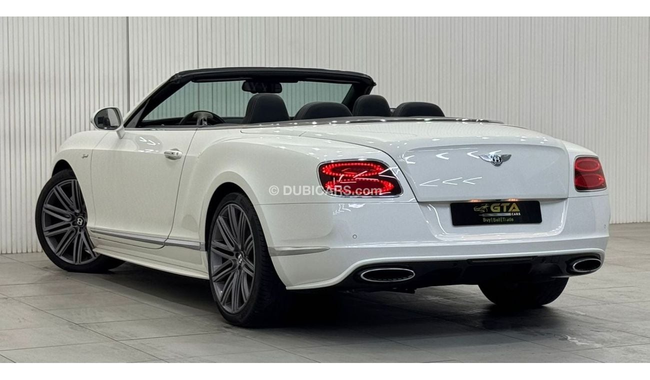 Bentley Continental GTC Speed W12 2015 Bentley Continental GTC Speed Convertible W12, Service History, Full Options, Very Lo