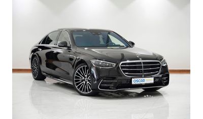 مرسيدس بنز S 500 Brand New Mercedes-Benz S-Class S 500 4MATIC Sedan long 5Y Gargash Warranty Service Contract