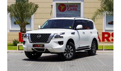 Nissan Patrol Nissan Patrol SE Titanium 2022 GCC under Agency Warranty with Flexible Down-Payment/ Flood Free.