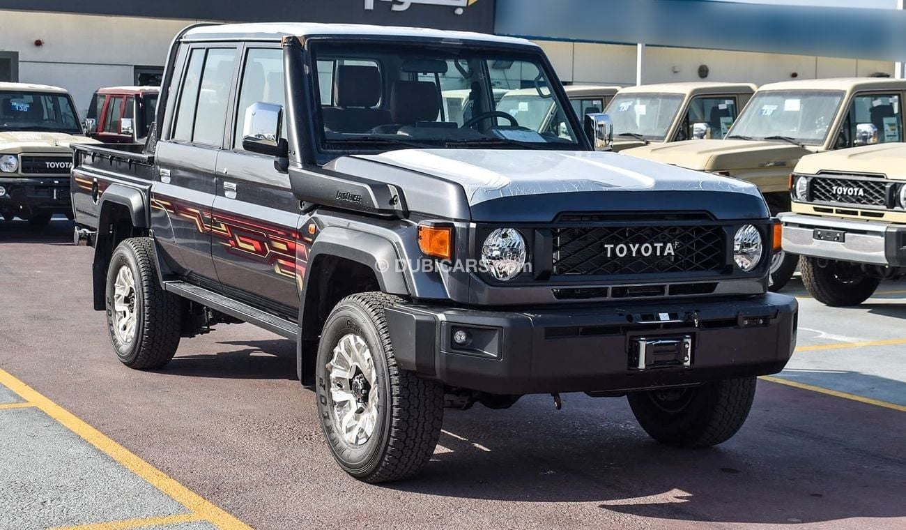 تويوتا لاند كروزر بيك آب LC79 D/C 2.8 T/DSL LX-Z A/T Turbo Diesel A/T 4WD-ELECTRIC WINCH-DIFFLOCK-LEATHER SEATS-COOL BOX