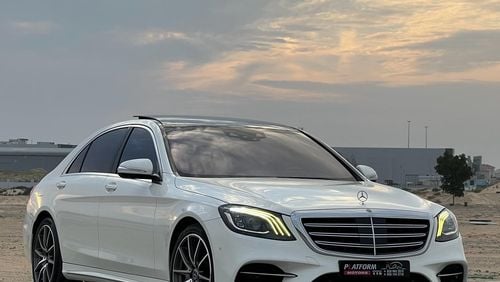 Mercedes-Benz S 560 Std Mercedes benz S560 Model 2018 GCC SPECS, original paint no accident.