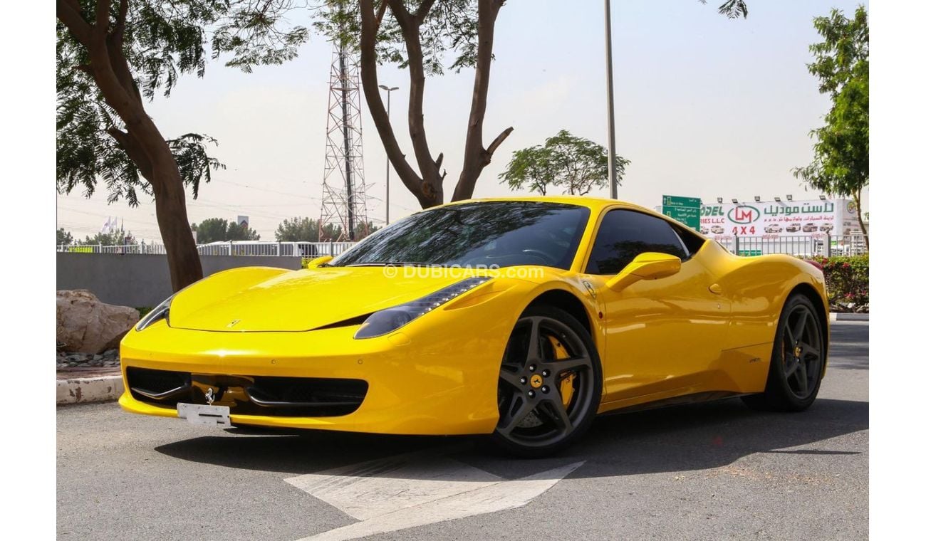 فيراري 458 Std 4.5L GCC SPEC NEAT AND CLEAN