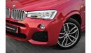 BMW X4 xDrive 35i M Sport | 2,348 P.M  | 0% Downpayment | Magnificient Condition!