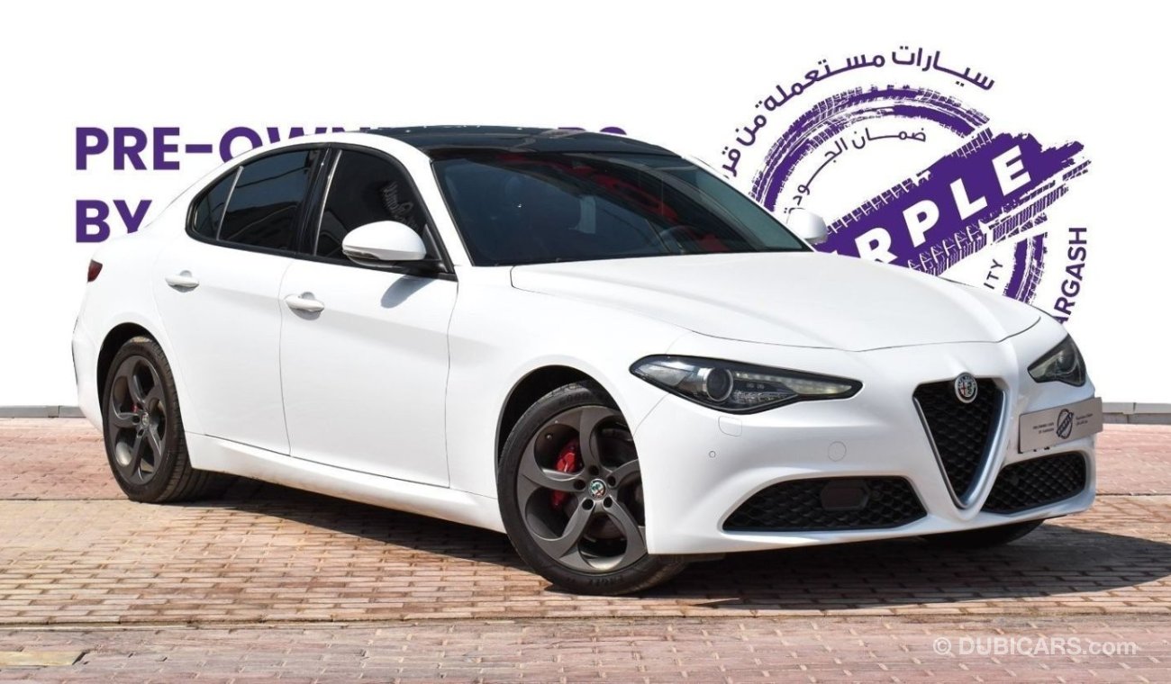 ألفا روميو جوليا سوبر | 2020 | Warranty & Service | Service History | Low Mileage