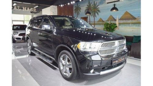 Dodge Durango Citadel | V8 5.7L | GCC Specs | Full Service | Single Owner | Accident Free | Exc