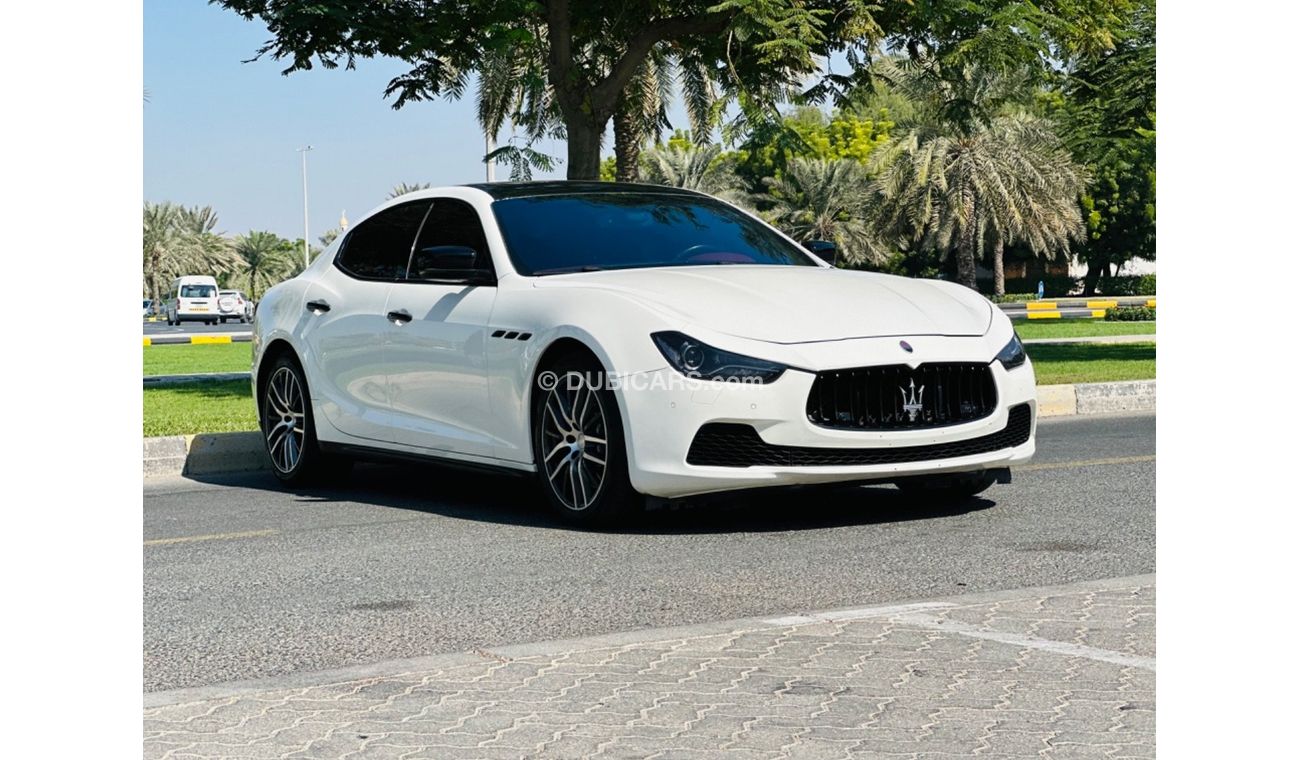 Maserati Ghibli S Q4 3.0L (410 HP) MASERATI GHIBLI S Q4 MODEL 2015 GCC SPACE