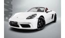 Porsche 718 Boxster S 2.5L A/T 718 Generation / Full Service History / Under Porsche Warranty / Full RMA PPF