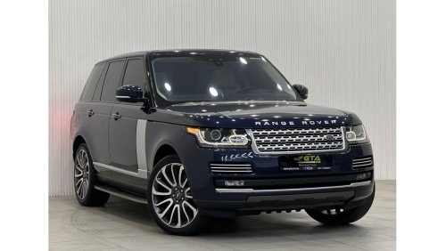 Land Rover Range Rover Vogue SE Supercharged 2017 Range Rover Vogue SE Supercharged, Warranty, Service History, Full Options, Low Kms, GCC