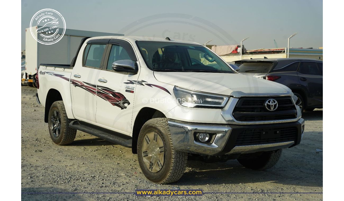 تويوتا هيلوكس TOYOTA HILUX 2.4L M/T FULL OPTION MODEL 2023 GCC SPECS (EXPORT ONLY)