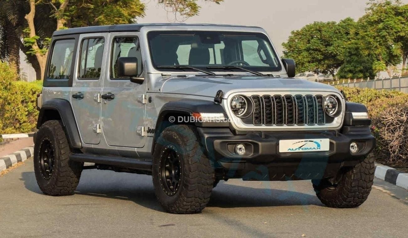 Jeep Wrangler Unlimited Sport S Turbo , 2024 GCC , 0km , With 3 Years or 60 K KM  Warranty @Official Dealer