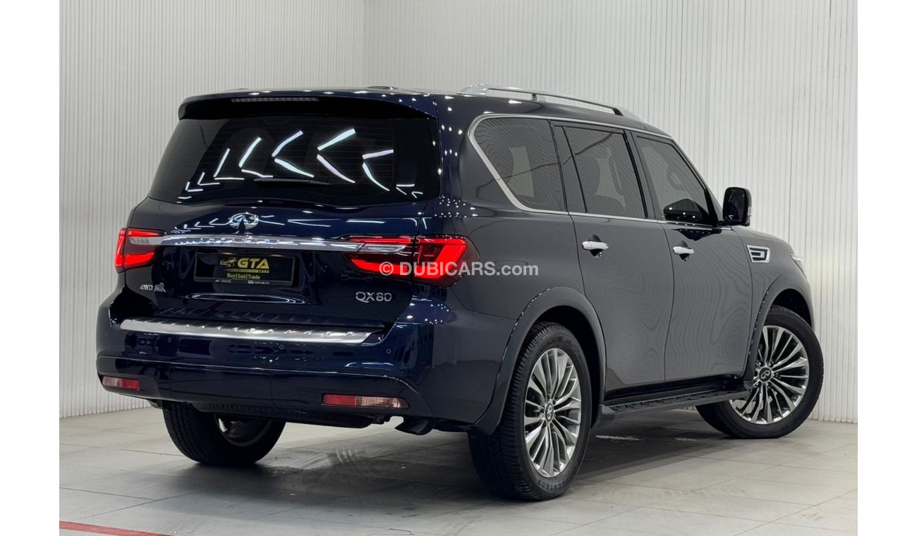 إنفينيتي QX80 Sensory 8 5.6L 2021 Infiniti QX80 Sensory, 2026 Infiniti Warranty, Full Infiniti Service History, 8