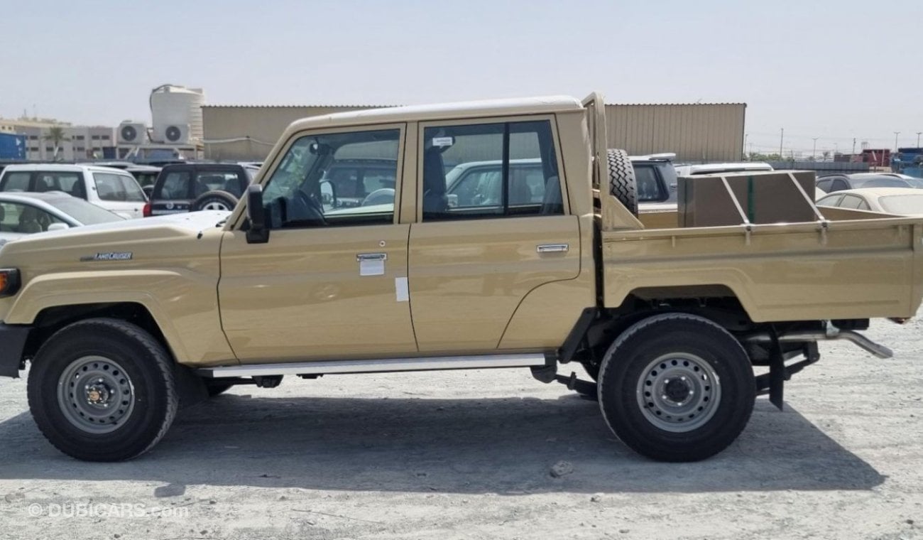 تويوتا لاند كروزر بيك آب 2024 Toyota Land Cruiser LC79 Double-Cabin Pickup with Diff-Lock 4.0L V6 Petrol M/T 4x4 Export Only