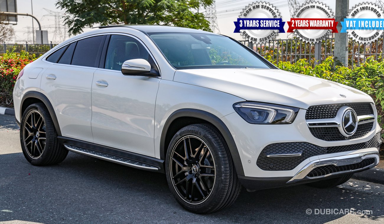 Mercedes-Benz GLE 450 AMG 2021  Coupe GCC 0km w/ 2Yrs Unlimited Mileage Warranty + 3Yrs Service @EMC