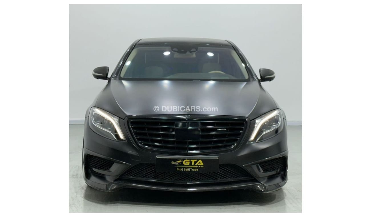 مرسيدس بنز S 63 AMG 2015 Mercedes Benz S63 4MATIC Brabus Edition, 1 Of 1, Full Service History, Fully Loaded, GCC