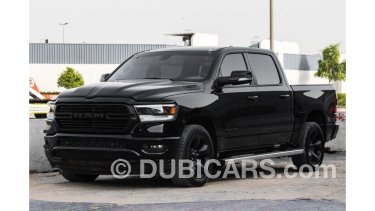 Dodge Ram Ram 1500 L 19 L Bighorn L Lifted L Full Option Leather Seats Custom Wheels L Hemi I 1 Year Wa For Sale Aed 105 000 Black 19